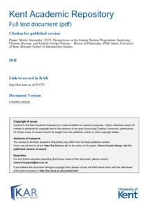 Is a master thesis considered a publication
